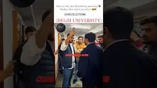 Delhi University #delhiuniversity #election #politics #students #trending #abvp #like #nsui #dusu