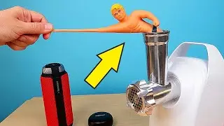STRETCH ARMSTRONG vs PICADORA DE CARNE