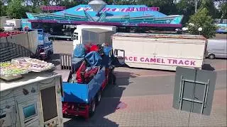4.Kirmes Abbau  Dienstag Fronleichnamskirmes 2019 Oberhausen Sterkrade