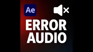 Que hacer si NO se escucha el AUDIO en AFTER EFFECTS 🎧 🔈 ✔️