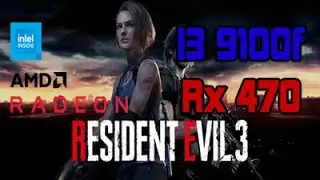 Resident Evil 3 - 2020 | i3 9100f  | Rx 470 4gb | 1920 x 1080 | High Setting
