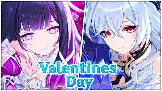 Columbina and Skirk VA Valentines Day Voice Lines! ft. Dunyarzad and Lepine-Pauline - Genshin Impact