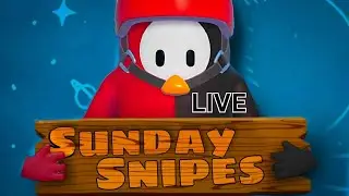 FALL GUYS LIVE SUNDAY SNIPES with the FIRST HALF being AD FREE