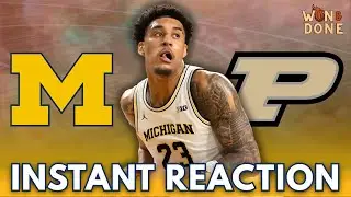 Michigan Builds Their Case For A 1 Seed, Handles Purdue | Big Ten Basketball | NCAA Basketball | B1G