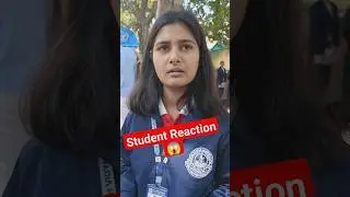 Students Reaction on Class 12 English Paper 😱 CBSE Paper 📑🔥   #cbse