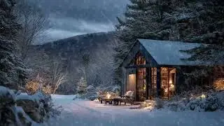 Severe Winter Snowstorm | Howling Icy Winds for Mental Calm and Deep Restful Sleep