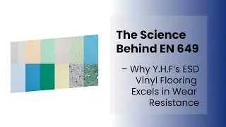 Wear Resistance T Group of Carbon Fibers Free ESD Vinyl Flooring