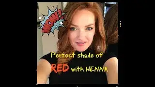 Color Hair RED with Henna
