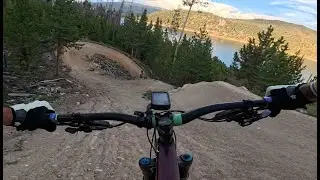 Frisco CO #mtb #freeride jump trails - amazing runs to the lake!