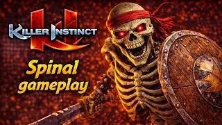 Killer Instict Spinal gameplay (Arcade)