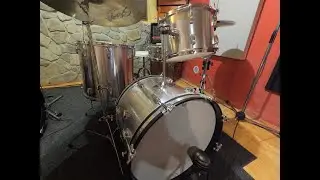 Meazzi Jolly drum set restoration - part 3 (sound test)