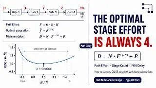 Logical Effort & Gate Sizing: Designing Minimum-Delay CMOS Paths