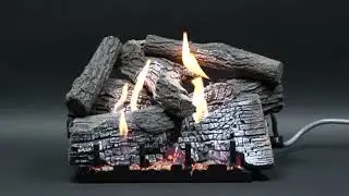 The Empire Super Stacked Wildwood Vent Free Gas Log Set