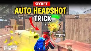New Secret AUTO HEADSHOT Trick 2024💥 Enable This Settings For More HEADSHOT In BGMI / PUBG MOBILE