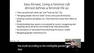 Sara Ahmed, Living a Feminist Life