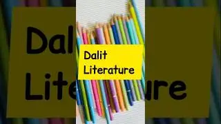 Dalit literature #dalitliterature