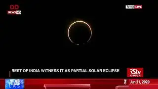 Solar Eclipse 2020: Parts of north India witness annular solar eclipse