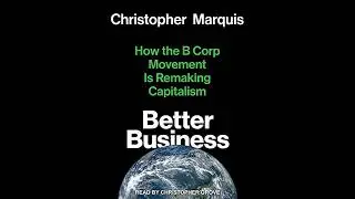 Better Business: How the B Corp Movement Is Remaking Capitalism by Christopher Marquis