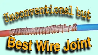 Effective Wire Joint and Connection | Electrical wire