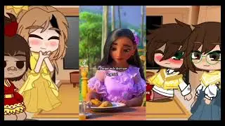 Gacha club 💐 / la familia madrigal reaccionan 😊a los tik tok de Camilo madrigal ❤️✨