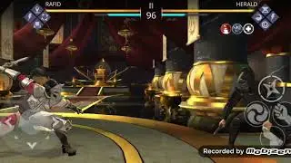 Shadow fight 3||June's plane||Part 2||Defeating HERALD||