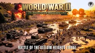 THE GATES OF HELL: Battle of Seelow Heights (1945) | Epic WWII Toy Soldier Battle