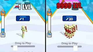 Weaponized Humans game in MAX LEVEL ✔️ Stickman Gun Fusion