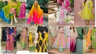 Colour combination ideas / summer dress designs color combination // colour contrast