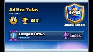 PUSH LADDER TO 6600+ TROPHIES | MINER+WALL BREAKER GAMEPLAY!!!