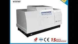 Winner2000ZDE Laser diffraction particle size analyzer for measuring particle distribution