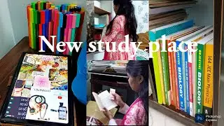 Decluttering and organizing My place ✨📚| New Aspirant #neet #youtube #fypシ #desksetup #motivation 