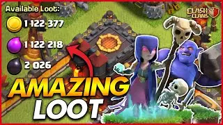 TRYING OUT BOWITCH FOR FARMING AT TH10!! | Farm to Max - Town Hall 10