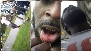 FULL Lil Wop Trippie Redd fight that got them arrested footage on ig live
