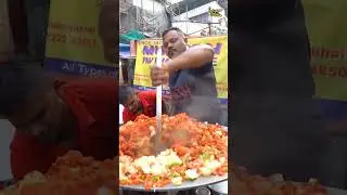 Butter Overload Pav Bhaji Making Rs. 90/- Only #mumbaifood #shorts