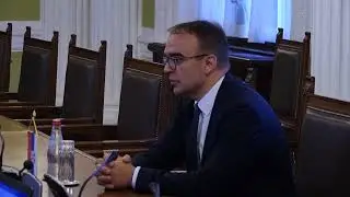 Beograd, predsednik Narodne skupstine Republike Srbije dr Vladimir Orlic primio novoimenovanog ambas