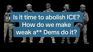 Is it time to abolish ICE? How do we make weak-a** Dems do it? Because we CAN do it.