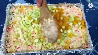 How to make Sushi Baked California Maki