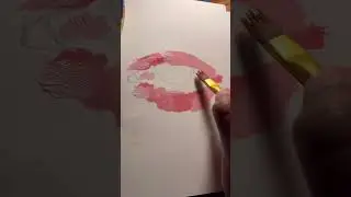 Hi 🤗 just a quick study with acrylics  #art #painting  #acrylicpainting  #eye #sketch #studywithme