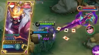 FRANCO GREAT COMEBACK WITH SATISFYING HOOKS | BEST BUILD AND EMBLEM S31 | MOBILE LEGENDS