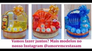 Cestas Personalizadas para vender muito. #cestas