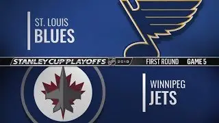 St. Louis Blues vs Winnipeg Jets | Apr 18, 2019 NHL | Game 5 Stanley Cup 2019 | Обзор матча