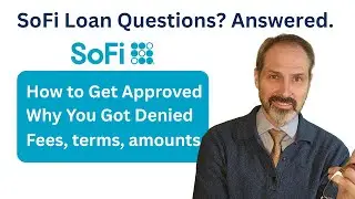 Common questions about SoFi personal loans: Who they accept, fees, penalties.