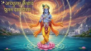 Shri Krishna Govind Hare Murari🙏अच्युतम केशवं कृष्ण दामोदरंश्री कृष्ण भजन #BhaktiSong  @KAIRA BOX