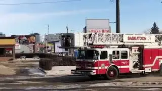Saskatoon fire department responding code 3