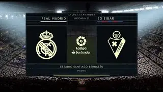 Real Madrid vs Eibar - FIFA 20 (La Liga)