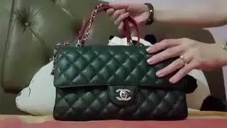 Chanel Trendy CC & Classic flap comparison