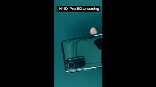 Mi 11X Pro 5G Unboxing | Mi 11X Pro First Look | #Shorts #Youtubeshorts ShortsVid