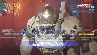 Overwatch PC Gameplay  with the HD 7560D at 720p - AMD  A8-5500