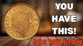 UK Elizabeth II One Penny 2001 Worth $28 Million | Ultra Rare Coin History