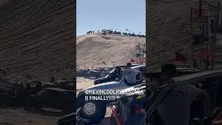 new beetle baja jumping at swing set.in glamis